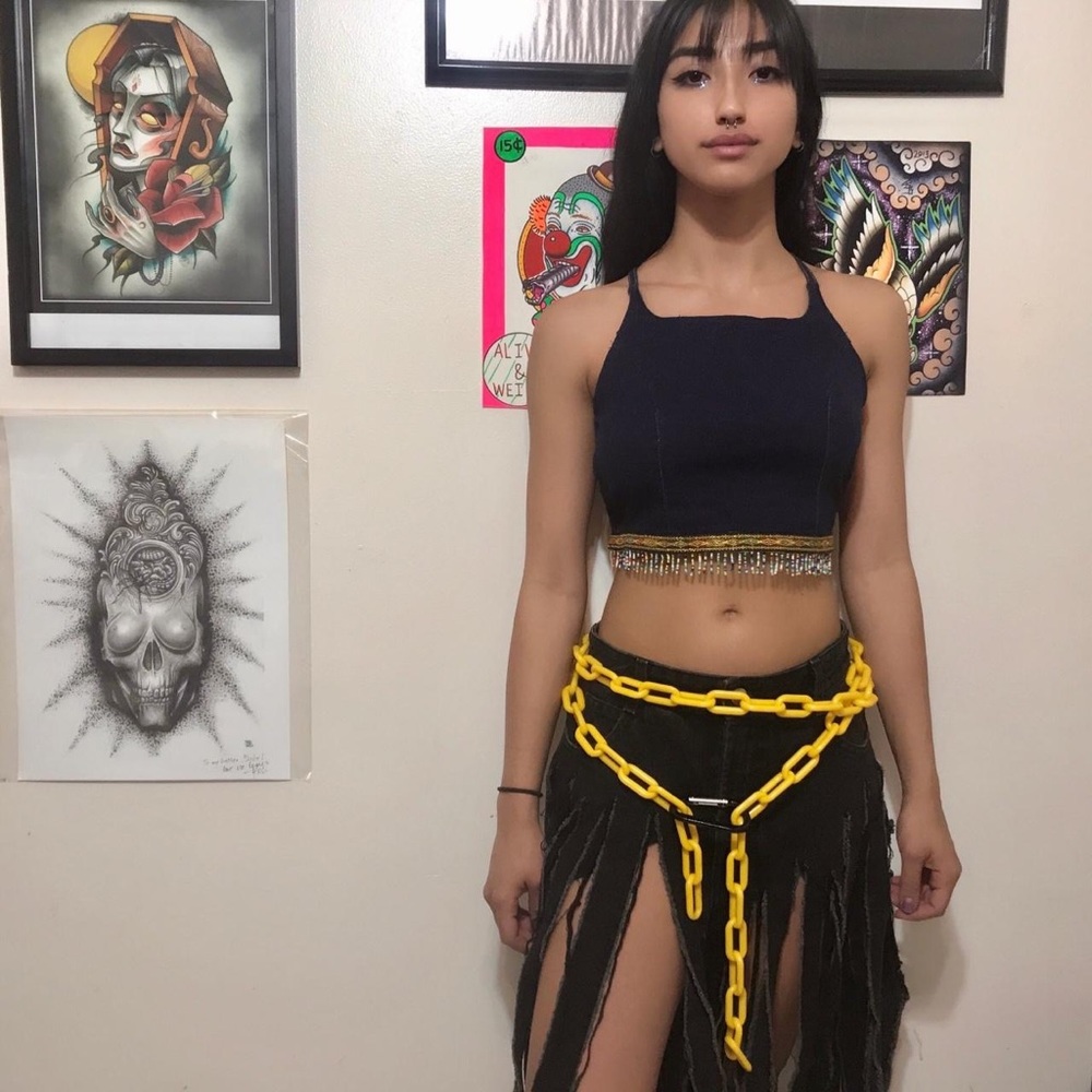 Vintage Cutest Jean crop!!